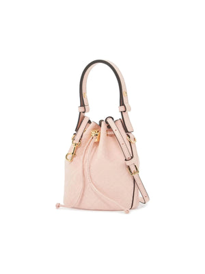 Mini T Monogram Leather Bucket Bag