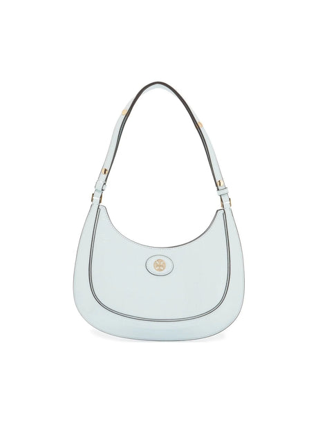 TORY BURCH-Robinson Half-Moon Leather Bag-JOHN JULIA