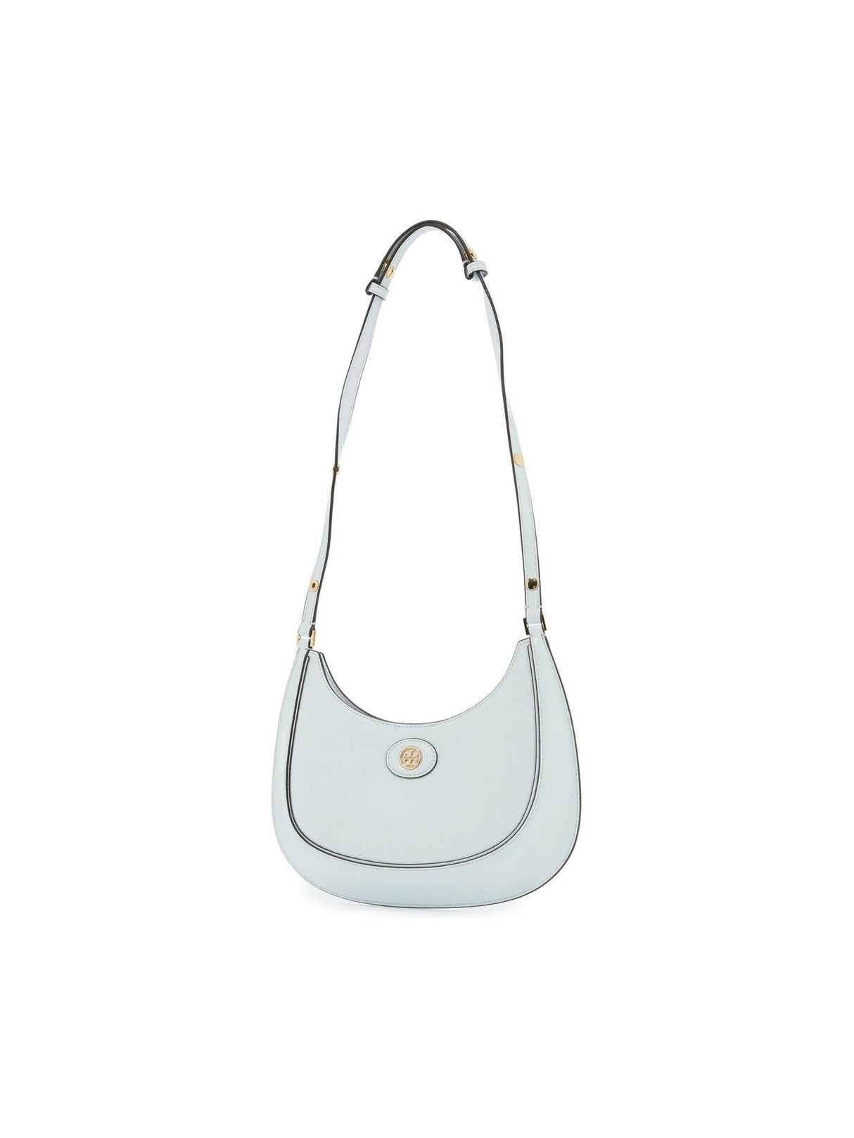 TORY BURCH-Robinson Half-Moon Leather Bag-JOHN JULIA