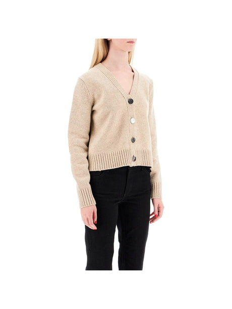 Short Wool Cardigan-Tory Burch-JOHN JULIA