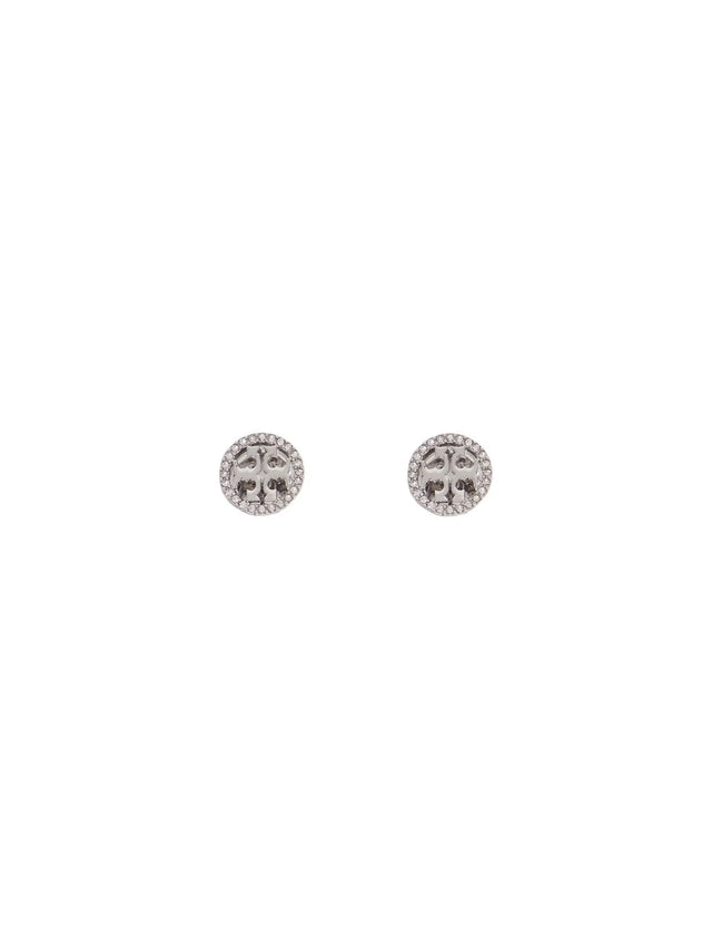 Miller Pavé Stud Earrings-Tory Burch-JOHN JULIA