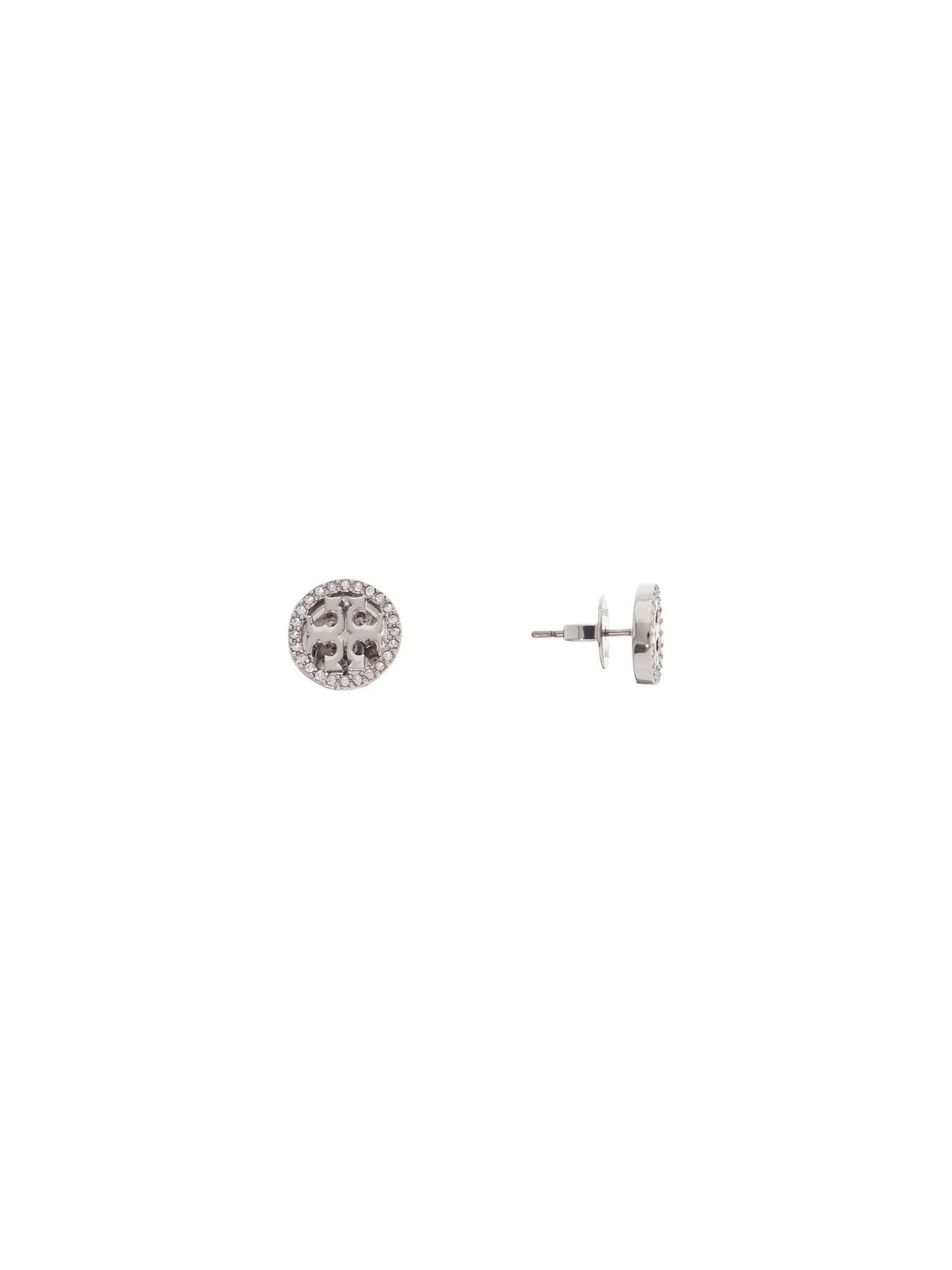 Miller Pavé Stud Earrings-Tory Burch-JOHN JULIA