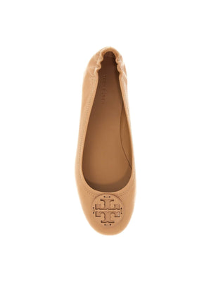 Suede Minnie Travel Ballet Flats