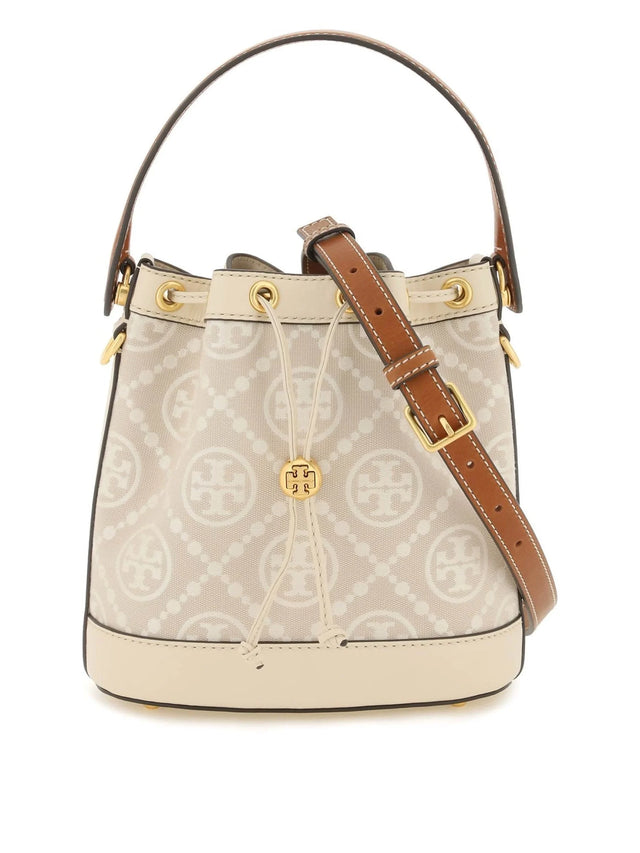 T Monogram Bucket Bag