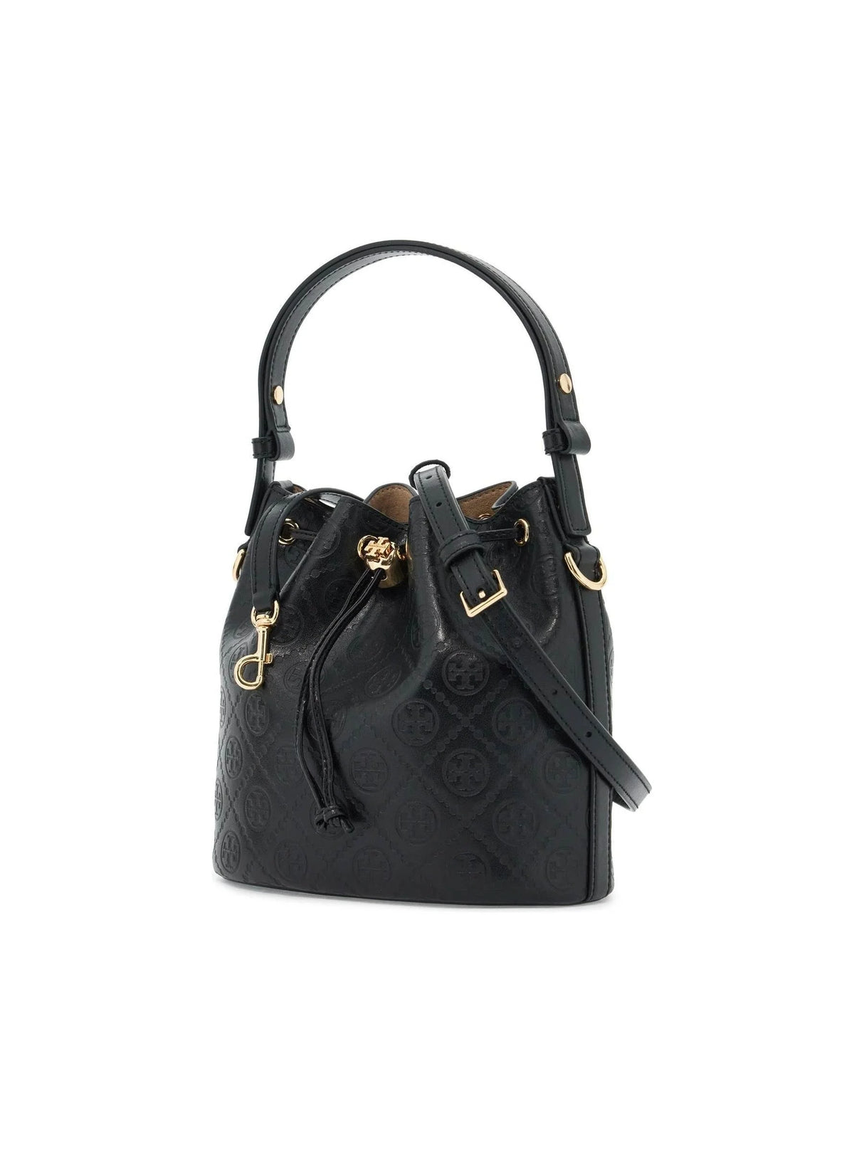 Ma

monogram T Bucket Bag With