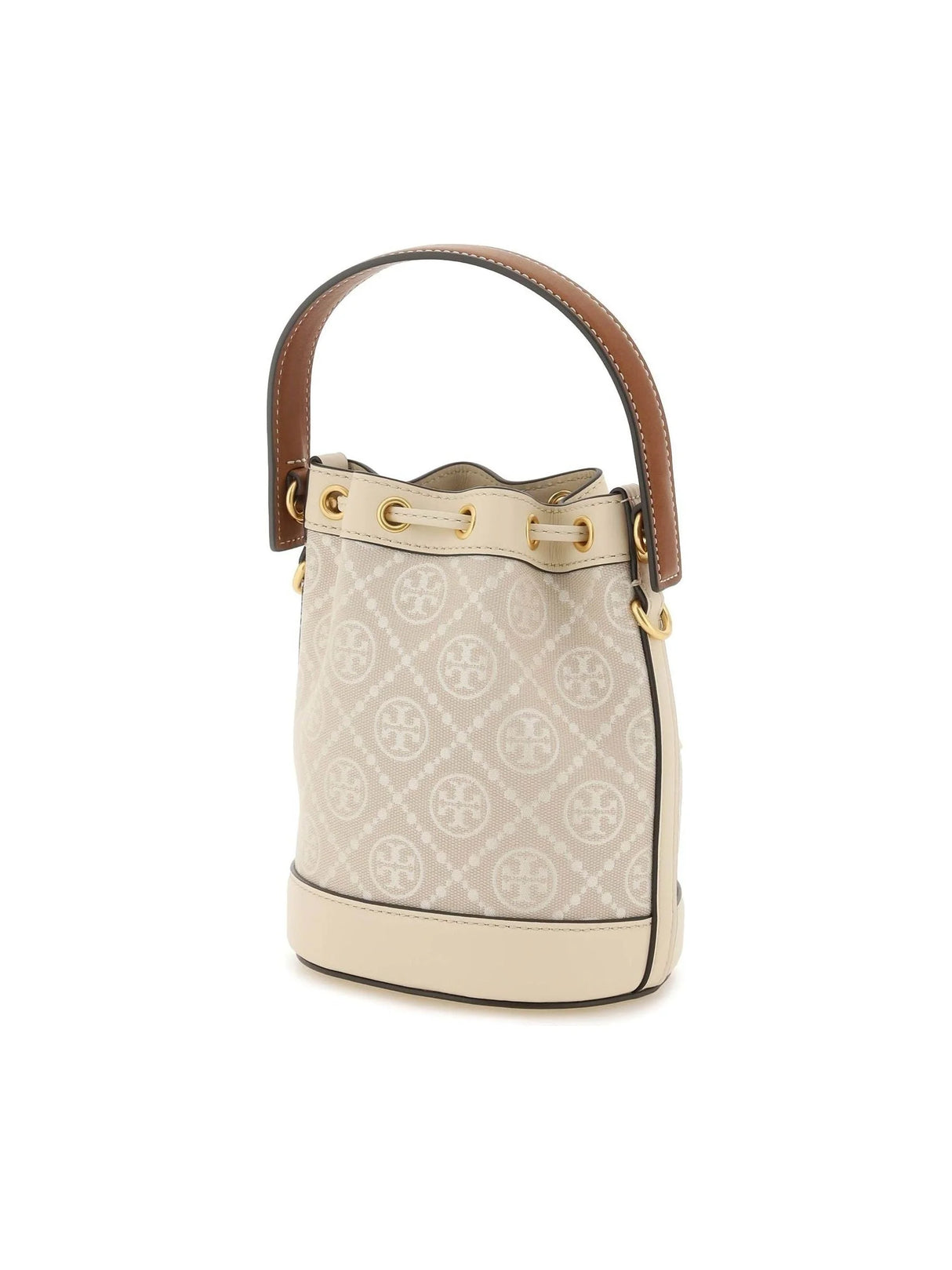 T Monogram Mini Bucket Bag