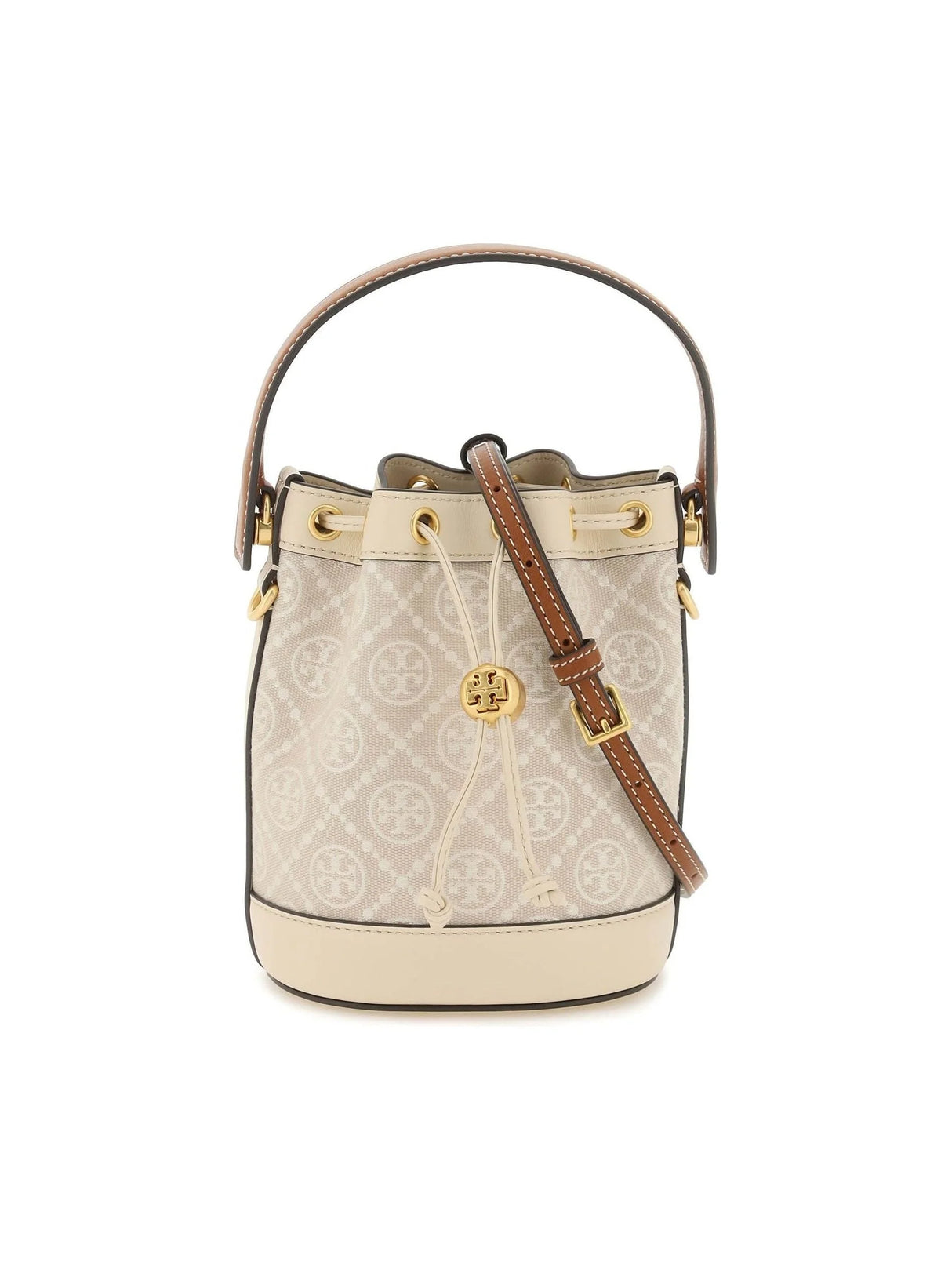 T Monogram Mini Bucket Bag