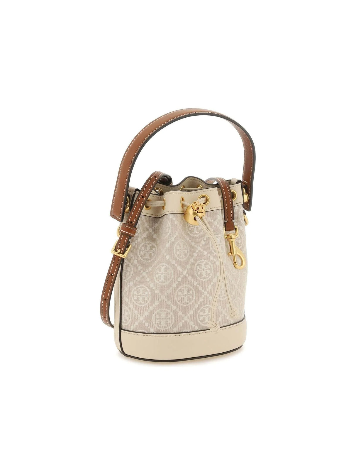 T Monogram Mini Bucket Bag