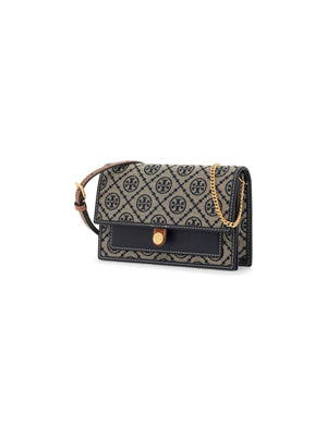 T Monogram Mini Jacquard Bag