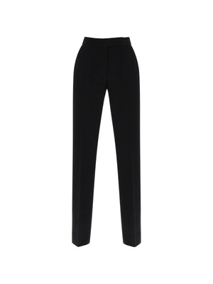 Techno Crepe Cady Straight Leg Pants