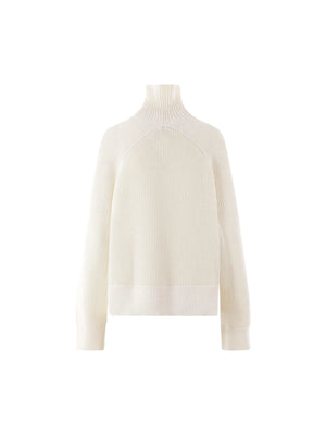 Cotton Blend Sweater-TOTEME-JOHN JULIA