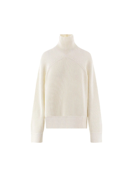 Cotton Blend Sweater-TOTEME-JOHN JULIA