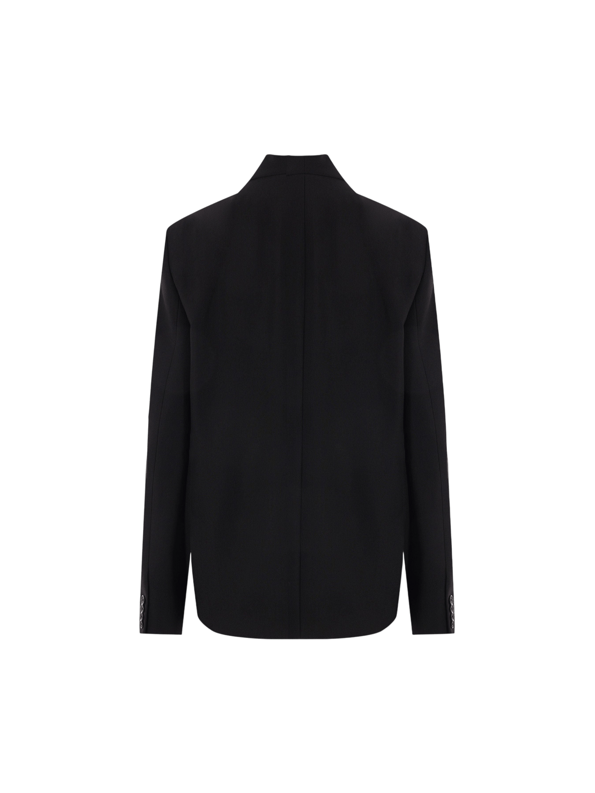 Single-breasted Grain De Poudre Jacket-TOTEME-JOHN JULIA