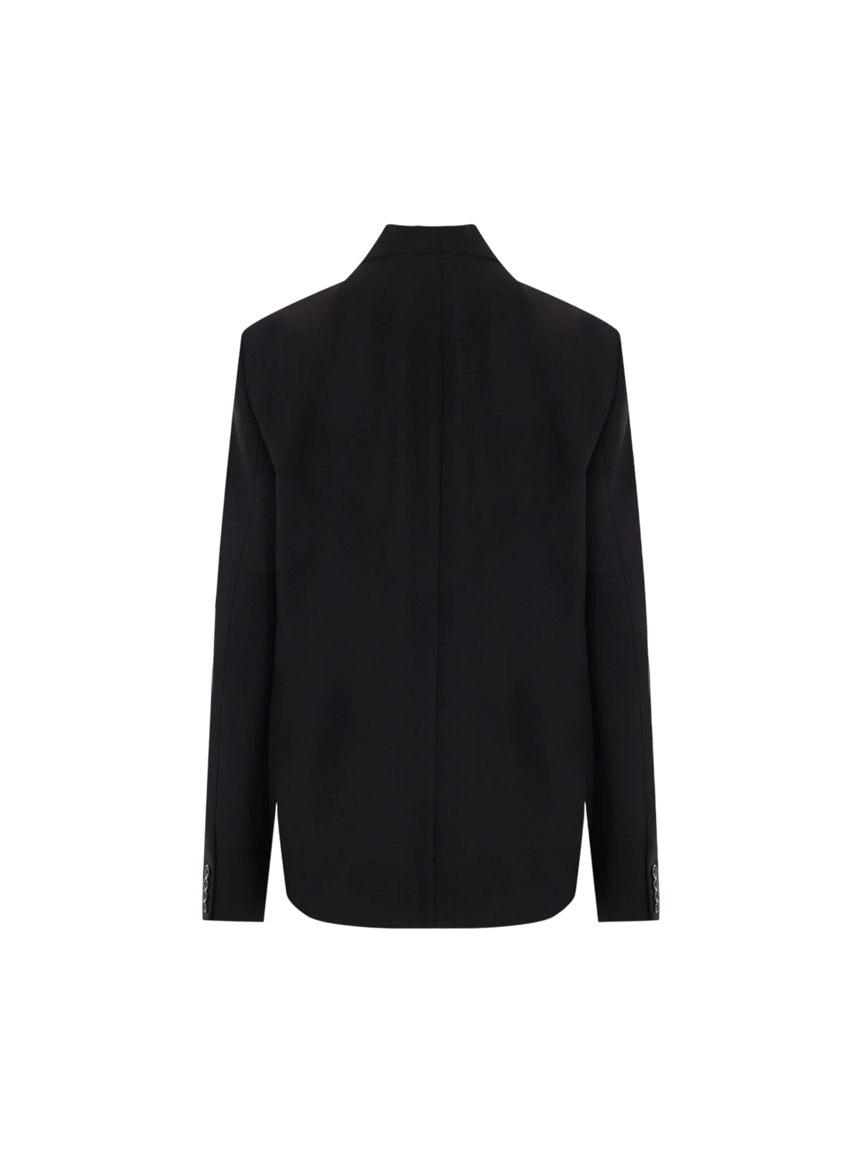 Single-breasted Grain De Poudre Jacket-TOTEME-JOHN JULIA