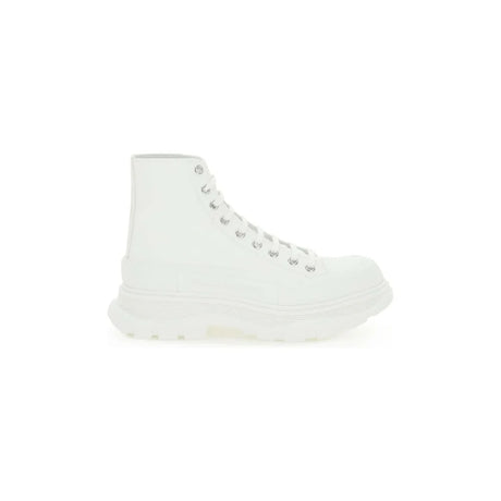 Tread Sleek High-Top Snekaers ALEXANDER MCQUEEN JOHN JULIA.