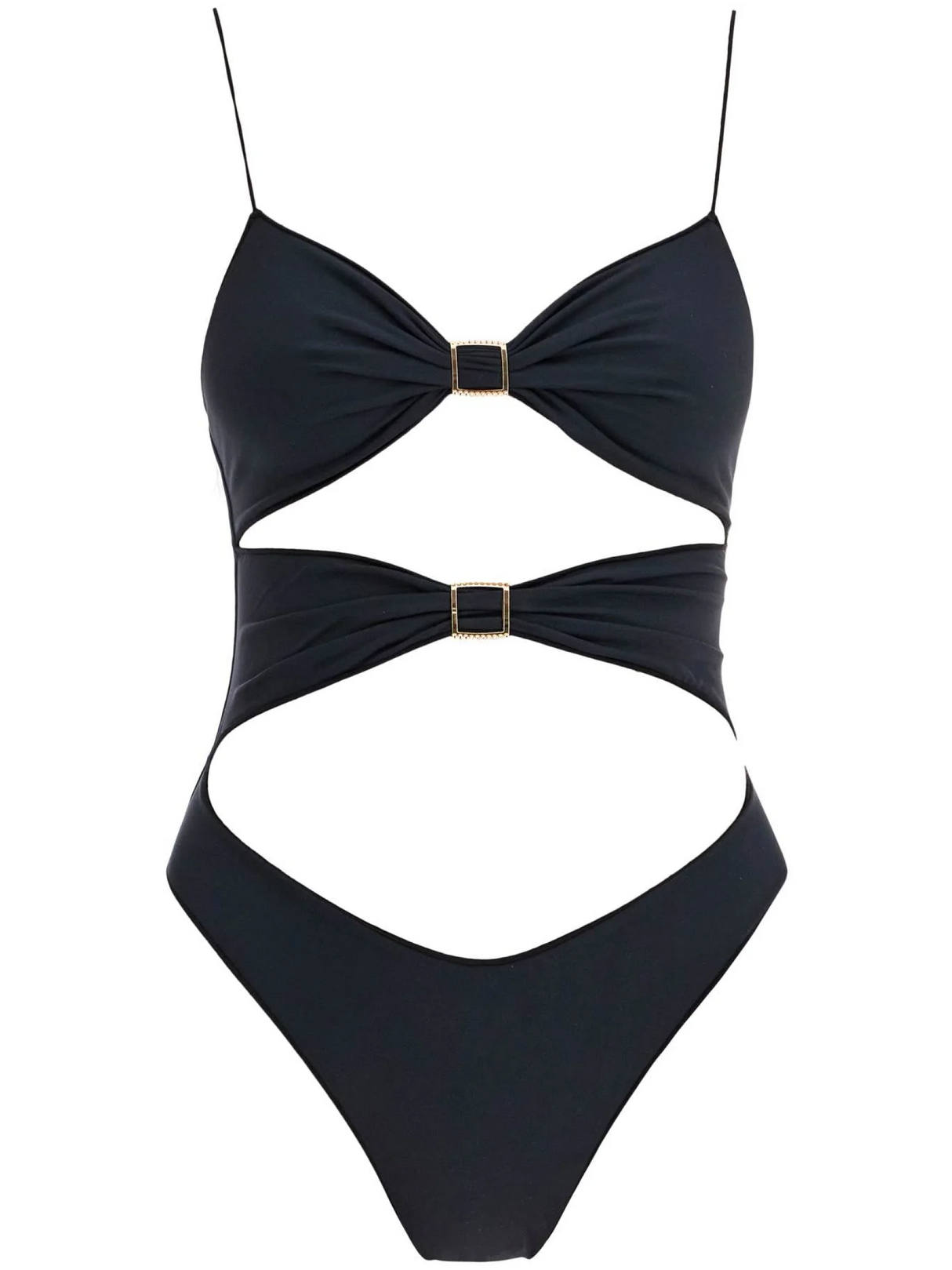 High Twist Cutout Swimsuit-Tropic of C-JOHN JULIA