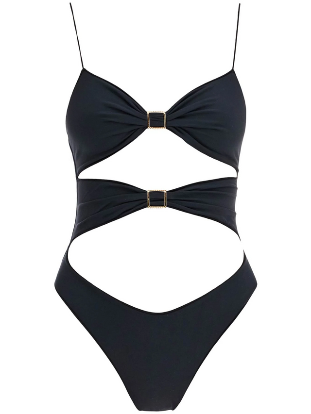 High Twist Cutout Swimsuit-Tropic of C-JOHN JULIA