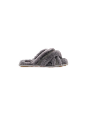 Charcoal Gray Scuffita Slippers UGG JOHN JULIA.