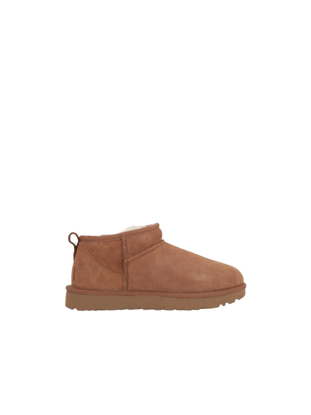 Classic Ultra Mini Suede Ankle Boots-UGG-JOHN JULIA