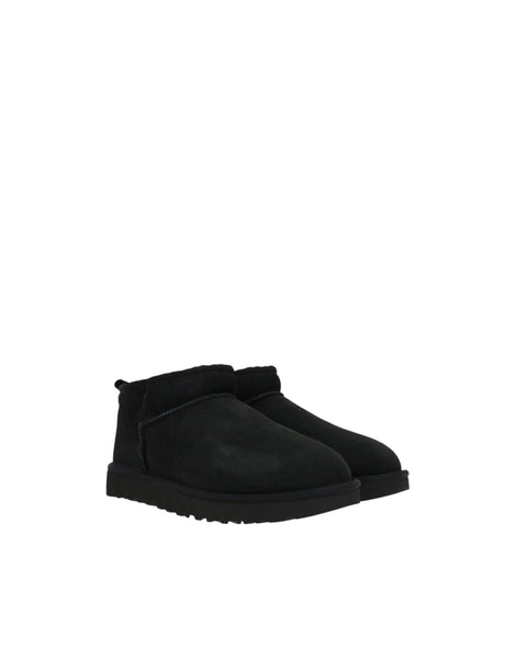 Classic Ultra Mini Suede Ankle Boots-UGG-JOHN JULIA