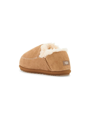 UGG-Suede Leather Slip-on Shoes-JOHN JULIA