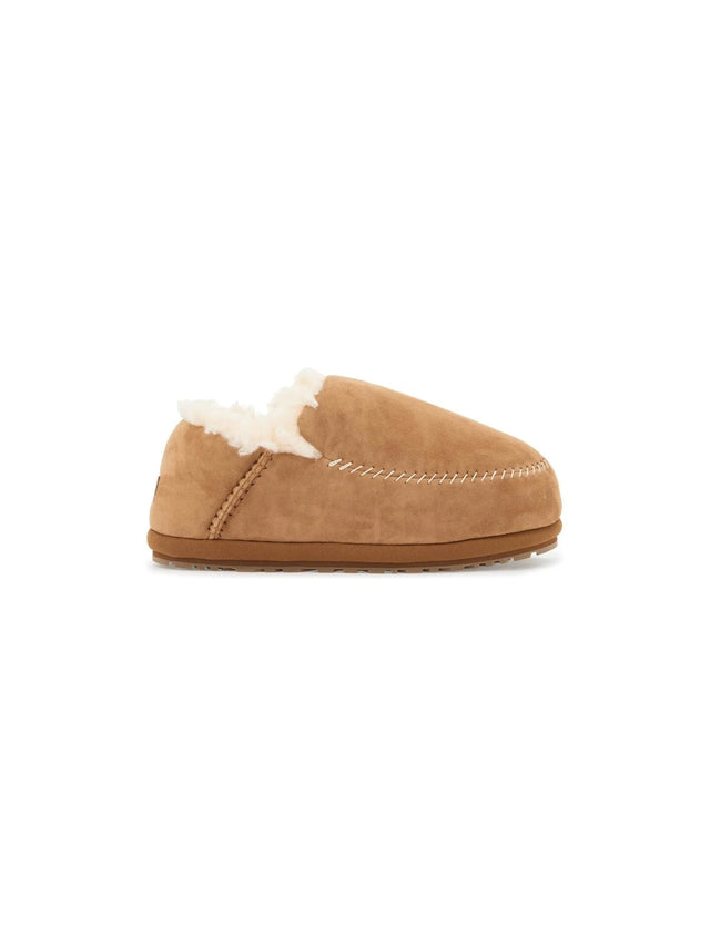 UGG-Suede Leather Slip-on Shoes-JOHN JULIA