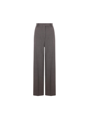 Active Gabardine Wide-Leg Trousers-VALENTINO GARAVANI-JOHN JULIA