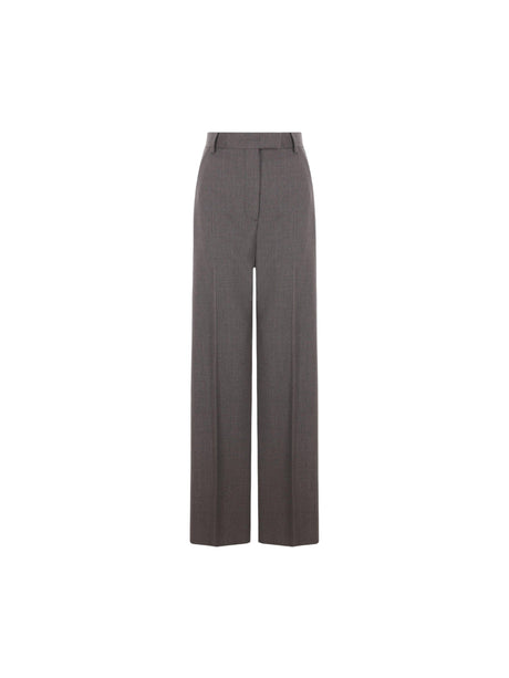 Active Gabardine Wide-Leg Trousers-VALENTINO GARAVANI-JOHN JULIA