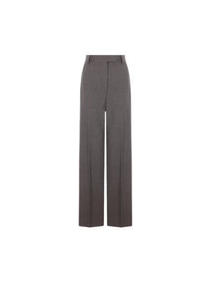 Active Gabardine Wide-Leg Trousers-VALENTINO GARAVANI-JOHN JULIA