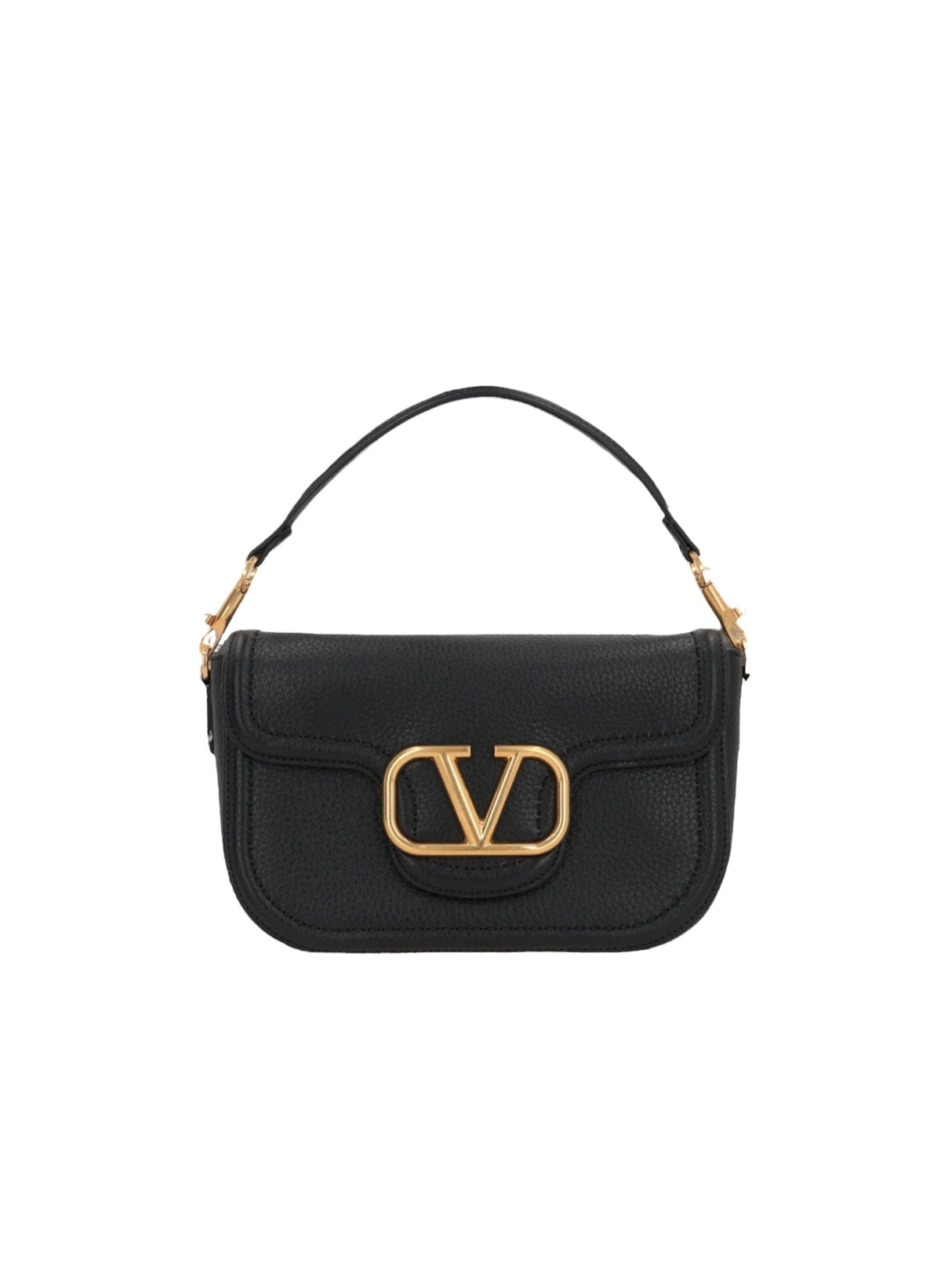 Alltime Grainy Leather Crossbody Bag-VALENTINO GARAVANI-JOHN JULIA