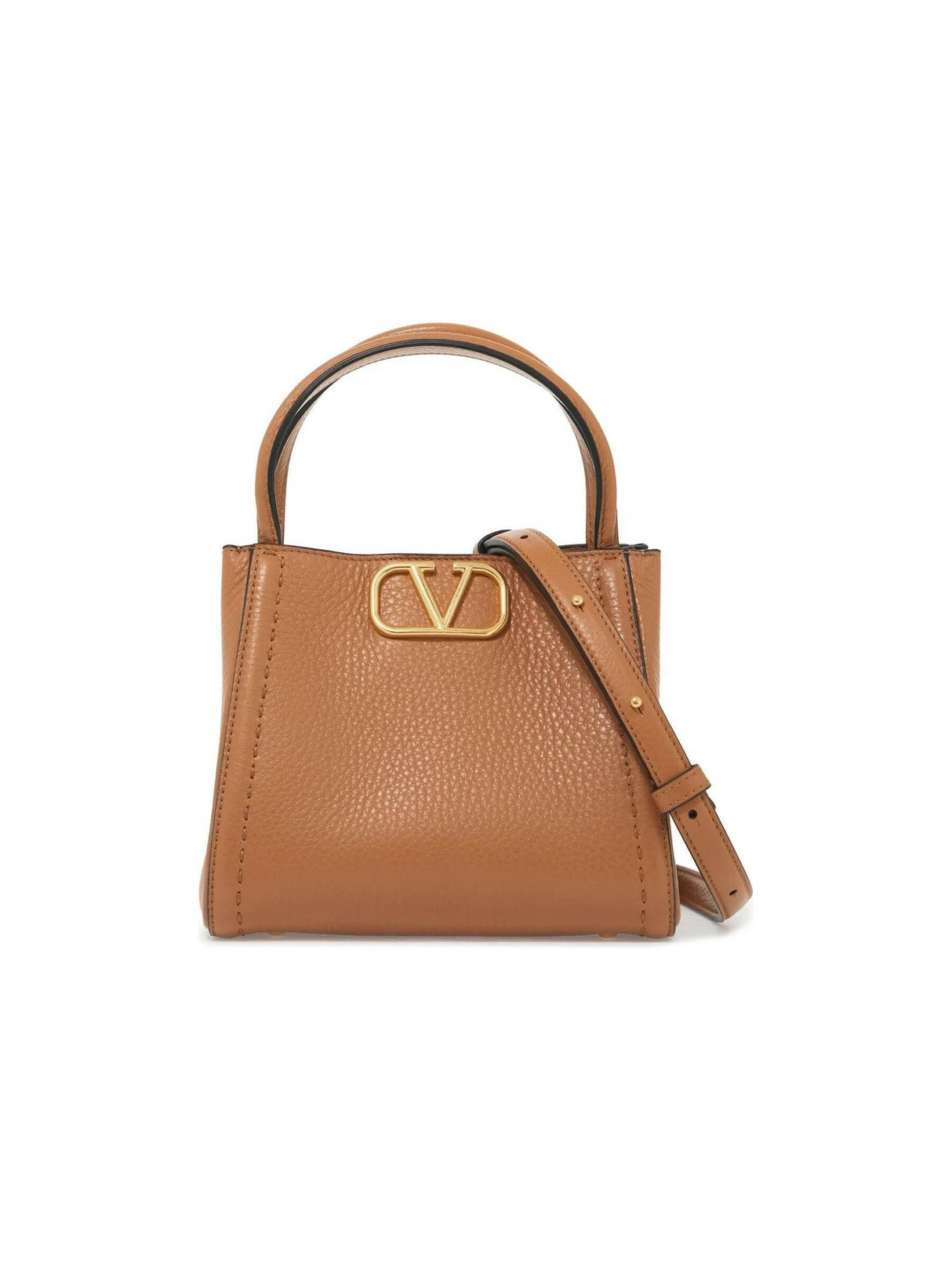 AllTime Small Grainy Calfskin Handbag.