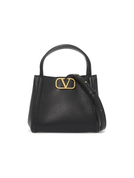 AllTime Small Grainy Calfskin Handbag.