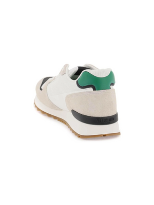 White and Green VLogo Pace Low-Top Sneakers VALENTINO GARAVANI JOHN JULIA.