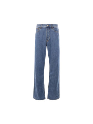 Baggy-fit Denim Jeans-VALENTINO GARAVANI-JOHN JULIA