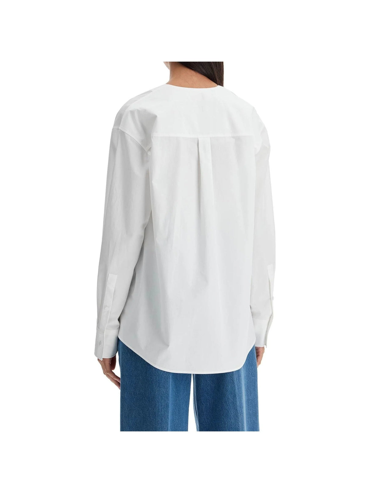 Boxy Poplin Blouse