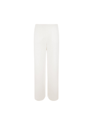 VALENTINO GARAVANI-Cady Couture Wide-leg Pants-JOHN JULIA