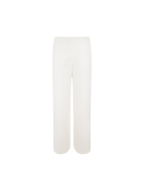 VALENTINO GARAVANI-Cady Couture Wide-leg Pants-JOHN JULIA