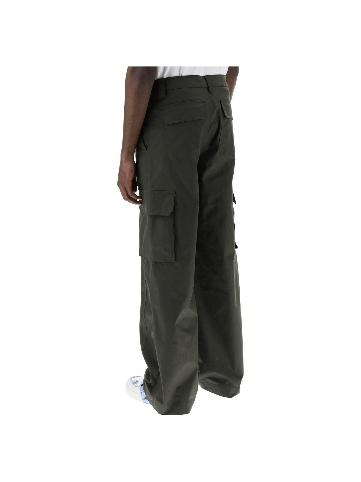 VALENTINO GARAVANI-Cargo Pants In Stretch Nylon-JOHN JULIA