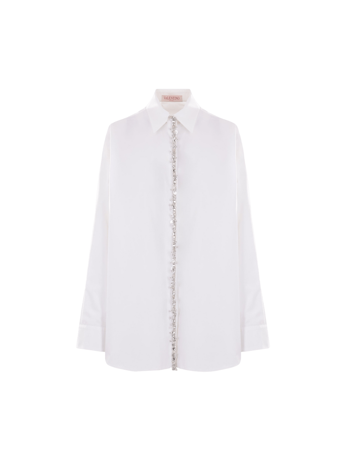 VALENTINO GARAVANI-Compact Poplin Shirt-JOHN JULIA