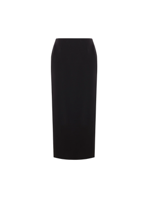 Crepe Couture Long Wrap Skirt-VALENTINO GARAVANI-JOHN JULIA