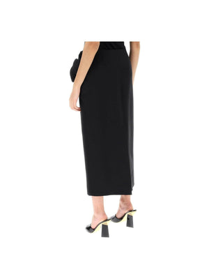 VALENTINO GARAVANI-Crepe Couture Pencil Skirt-JOHN JULIA