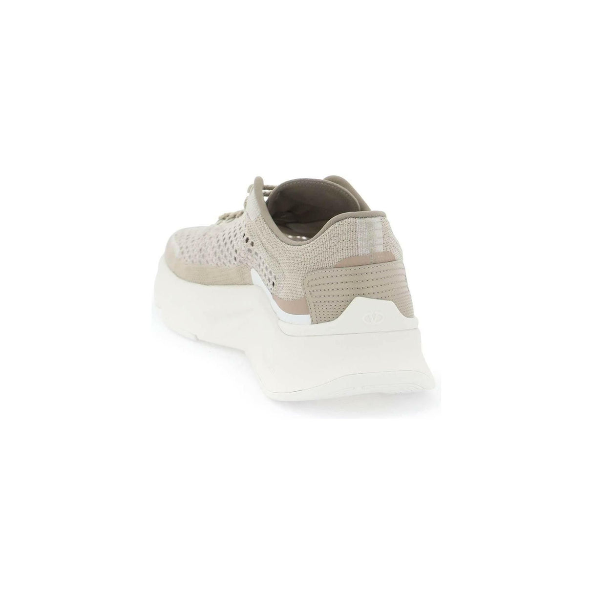 Deep Beige Poudre White True Actress Mesh Sneakers VALENTINO GARAVANI JOHN JULIA.