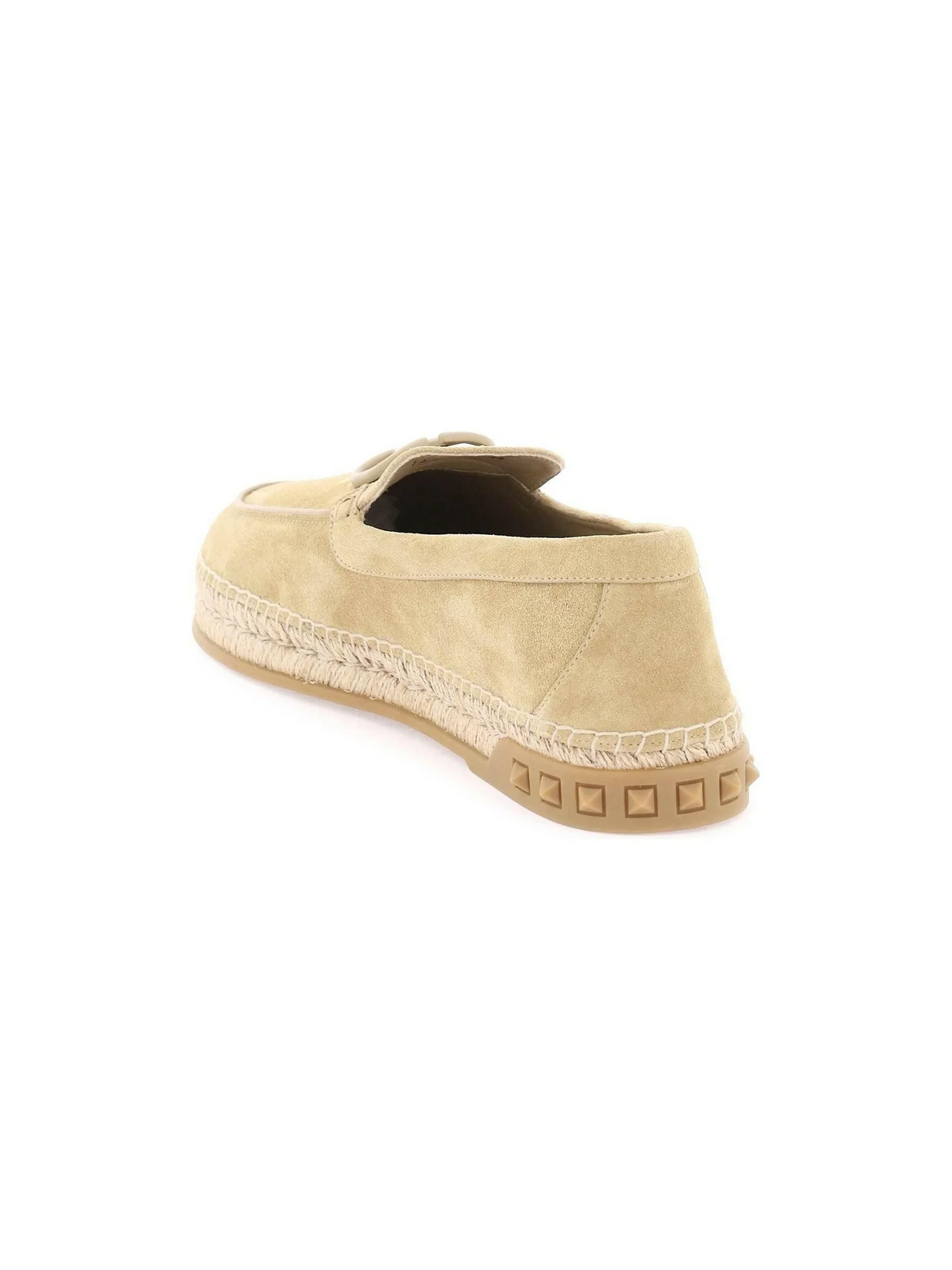 Desert Beige VLogo Leisure Flows Suede Espadrilles VALENTINO GARAVANI JOHN JULIA.