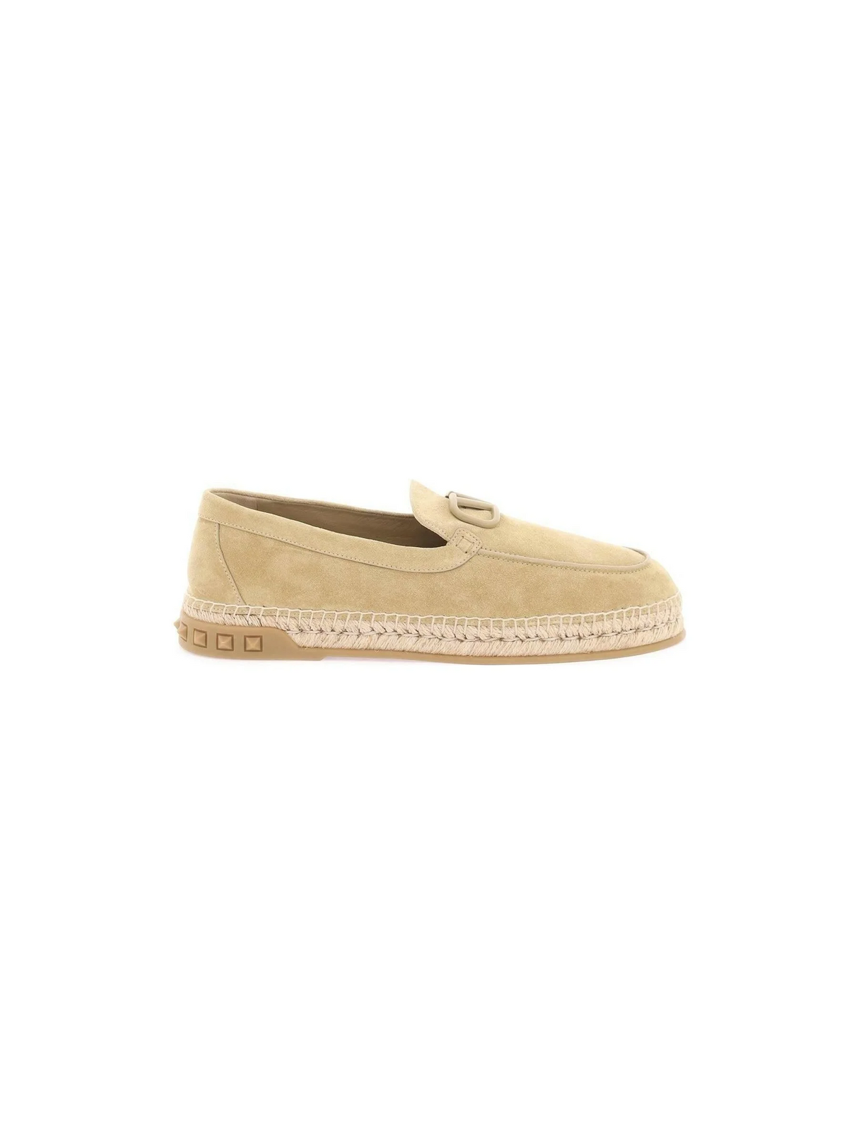 Desert Beige VLogo Leisure Flows Suede Espadrilles VALENTINO GARAVANI JOHN JULIA.