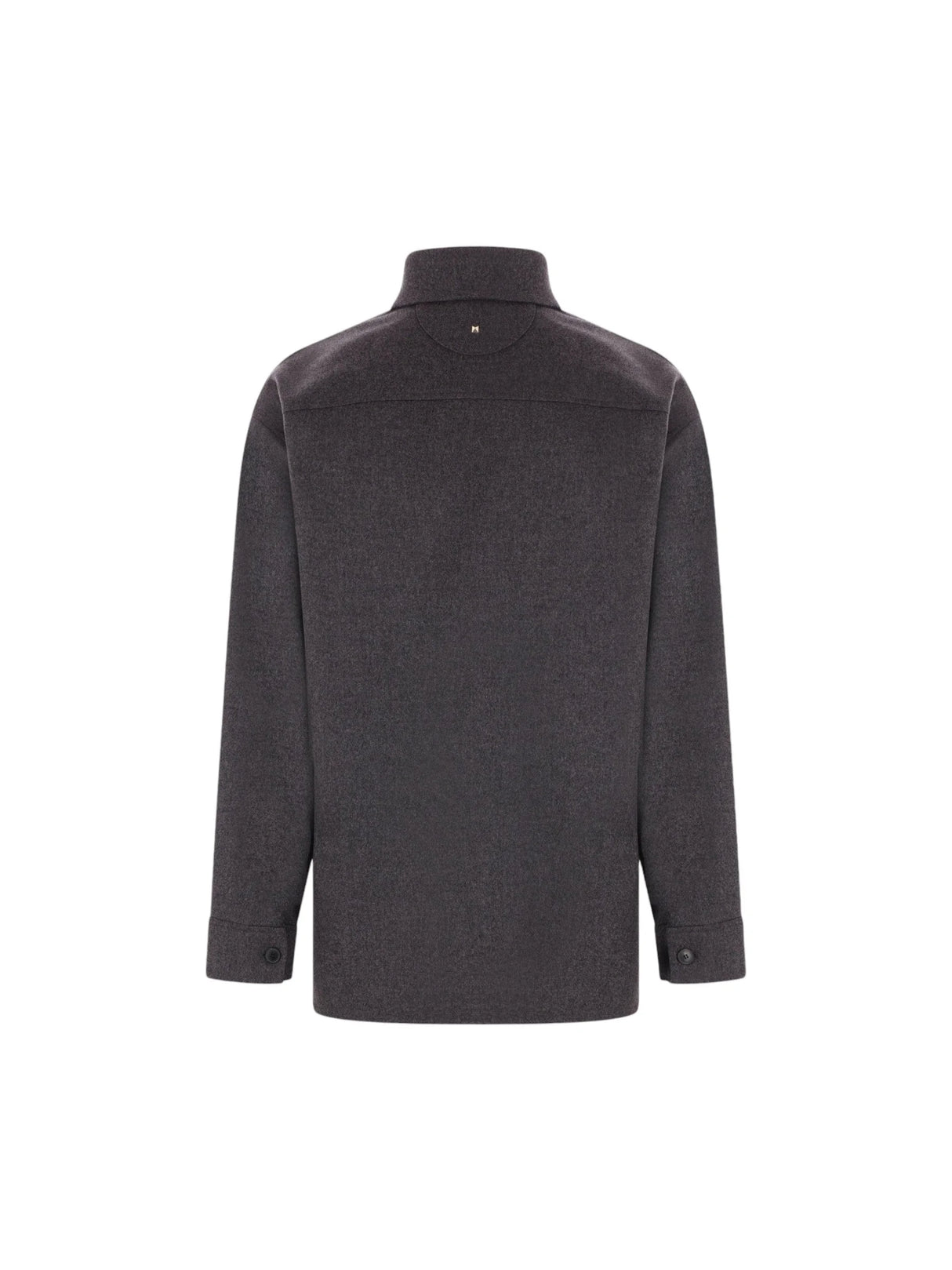 Double Wool Felt Overshirt-VALENTINO GARAVANI-JOHN JULIA