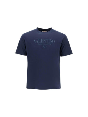 Embossed Logo Cotton T-Shirt.