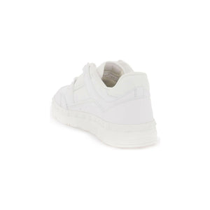 White Freedots Low Top Leather Sneakers VALENTINO GARAVANI JOHN JULIA.