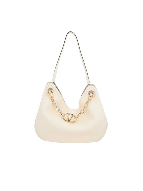 Gate Grainy Leather Hobo Bag-VALENTINO GARAVANI-JOHN JULIA