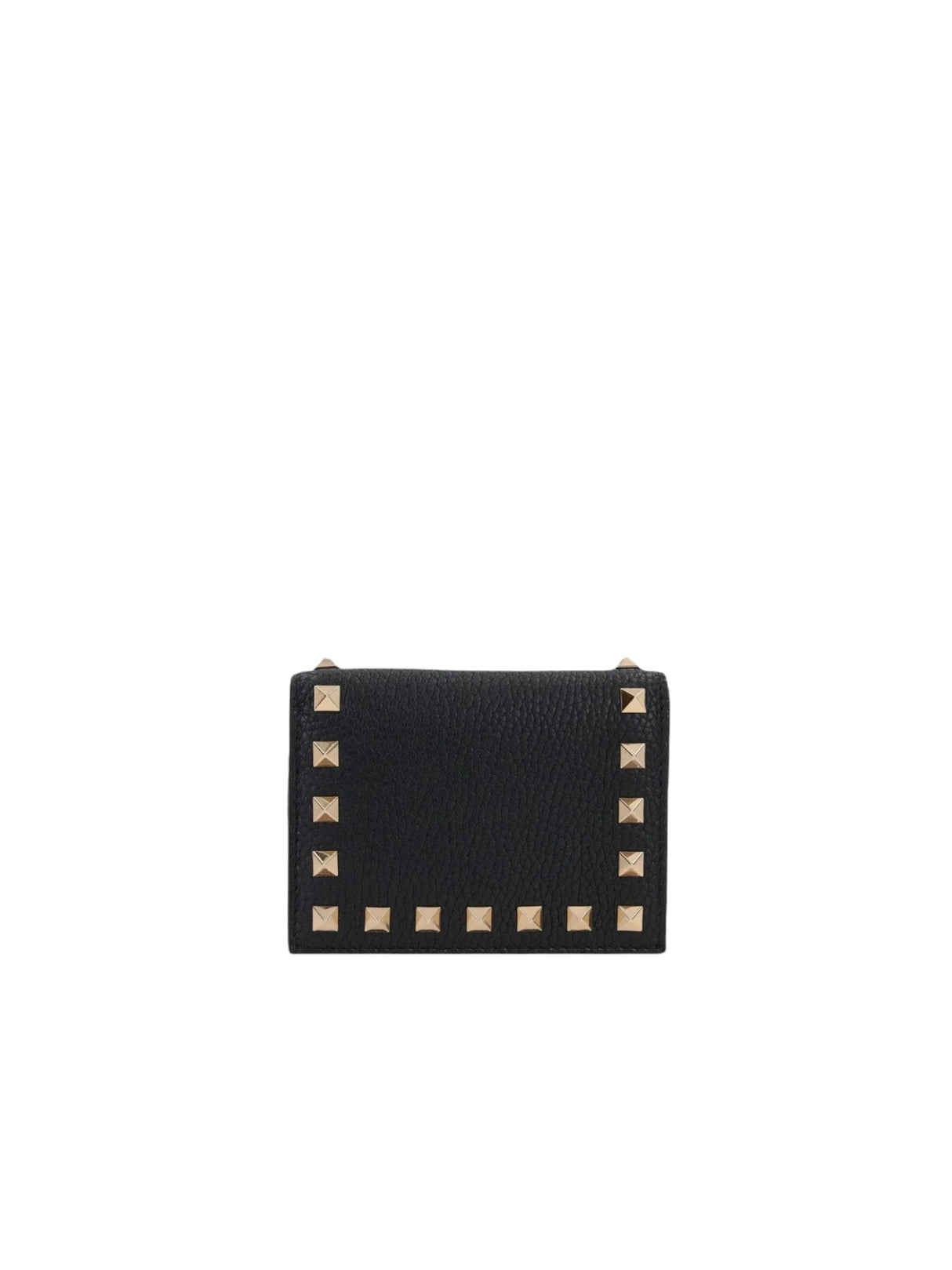 Grainy Leather Flap Wallet-VALENTINO GARAVANI-JOHN JULIA