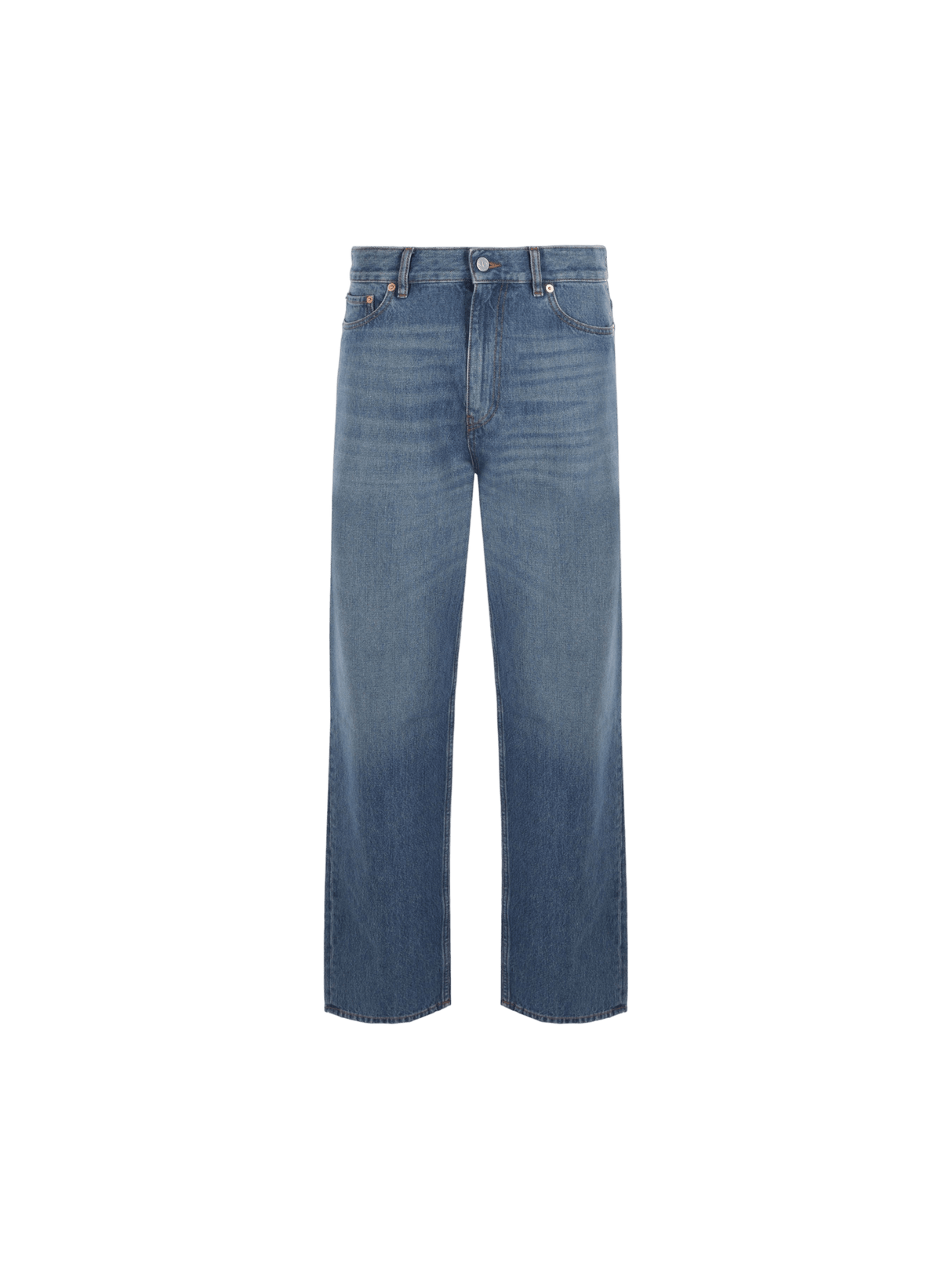 High-waist Loose-fit Jeans-VALENTINO GARAVANI-JOHN JULIA